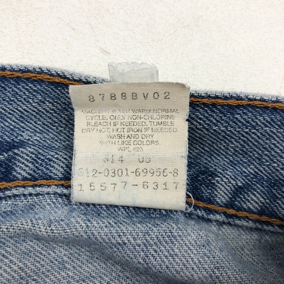 Levi's 577 Denim Cutoff Jean Shorts Vintage - Picture 9 of 9